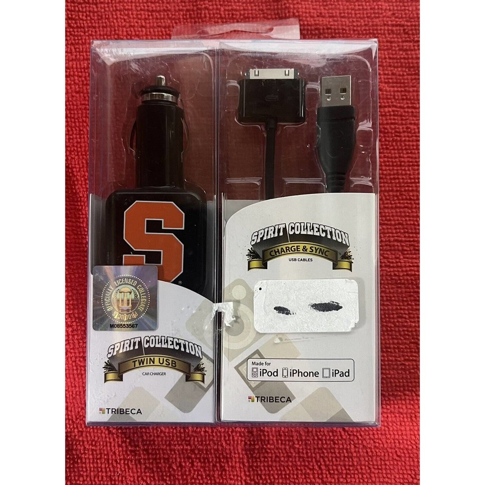 Syracuse University Car Charger &‎ Sync iPod, iPhone, iPad